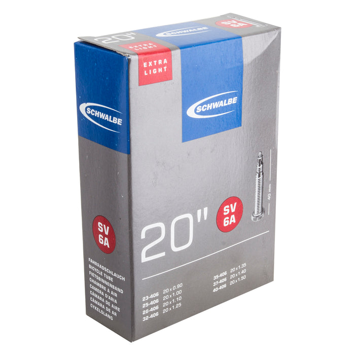 Schwalbe Extra Light Presta Valve Inner Tube 20x.90-1.50 40mm