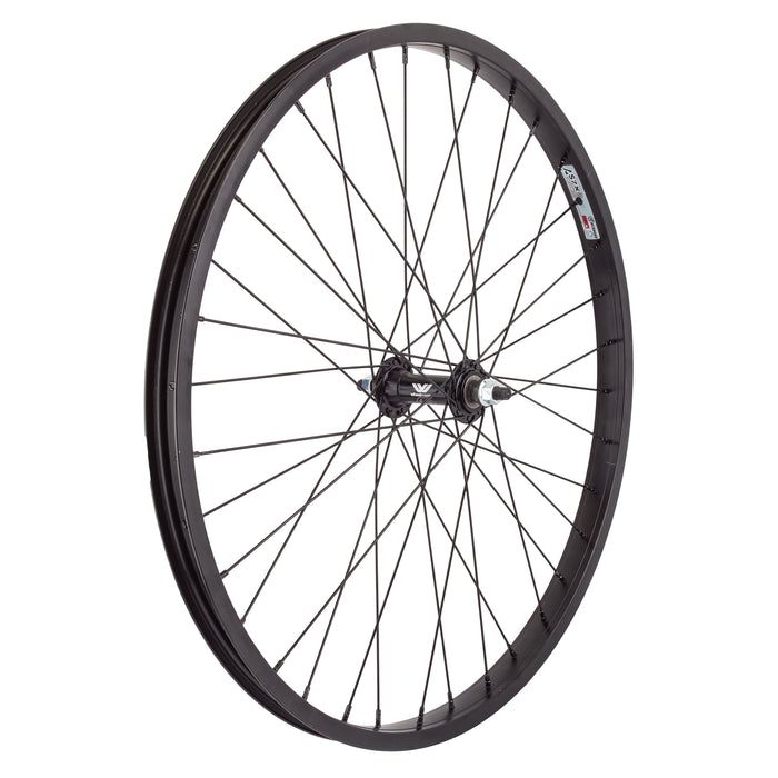 Wheelmaster 24" Alloy Cruiser/Comfort Front Wheel Black