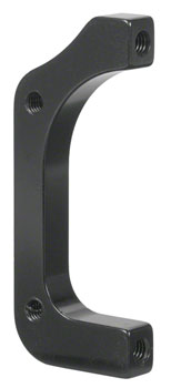 Tektro Rear 180mm Post Mount Adaptor For Disc Brakes Black