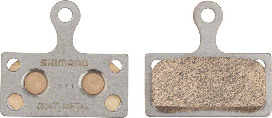 Shimano G04TI Metal Disc Brake Pad XTR M9020/M985/XT M8000/M785/SLX M666