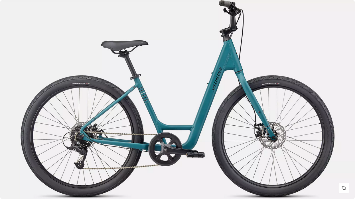 Specialized Roll 2.0 Low Entry MicroSHIFT - SATIN DUSTY TURQUOISE / SUMMER BLUE / SATIN BLACK REFLECTIVE
