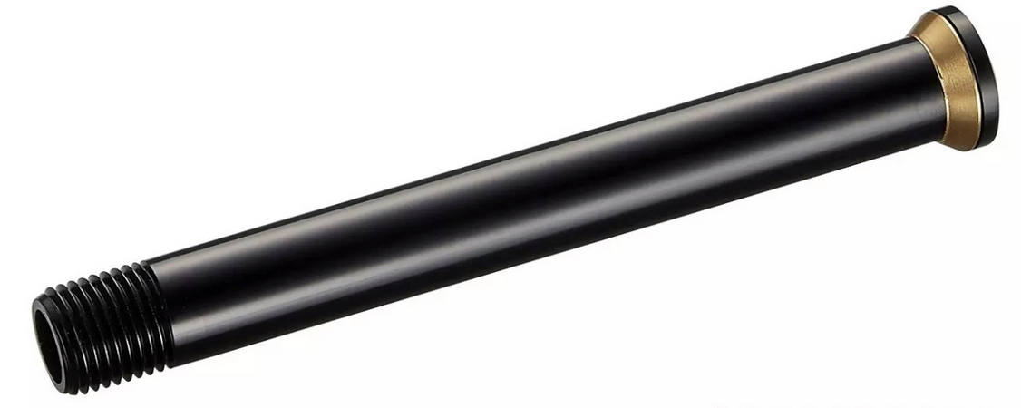 AXL FRONT, RIPROCK THRU-AXLE, 15X110MM, BOLT-ON, 6MM HEX HEAD, M15X1.5PX133.75MM, BLACK