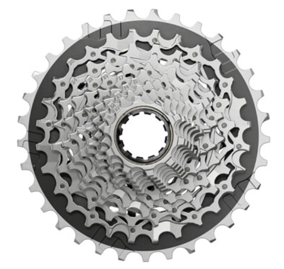 SRAM Force XG-1270 Cassette - 12-Speed, 10-33t, Silver, For XDR Driver Body, E1