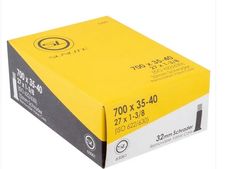 SunLite Standard Schrader Valve 700x35-40
