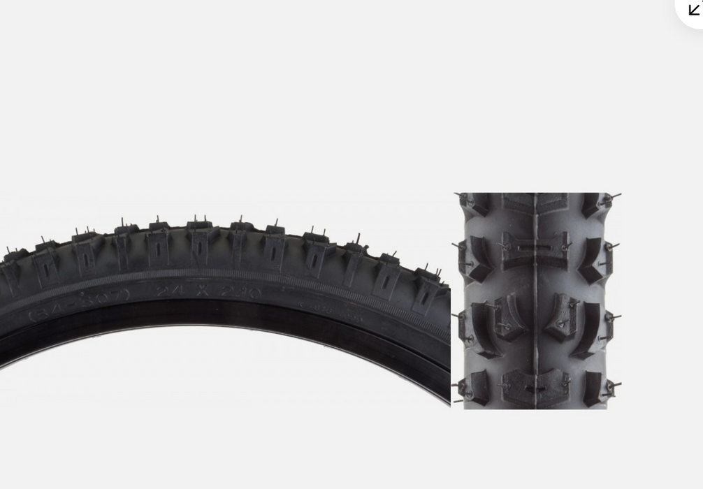 Sunlite Smoke MTB 24x2.1 Clincher Wire Tire