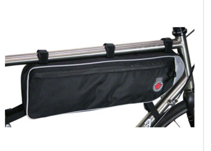 Banjo Brothers Frame Pack: Large, 3.3L, Black