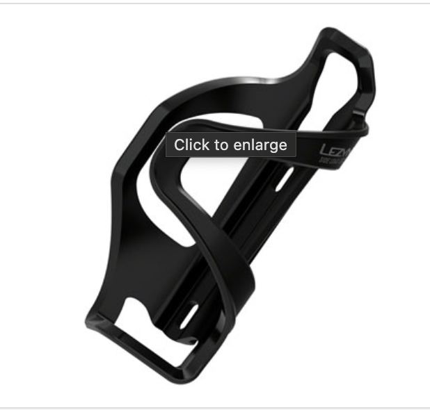 Lezyne Flow SL Water Bottle Cage - Left Side Entry, Black