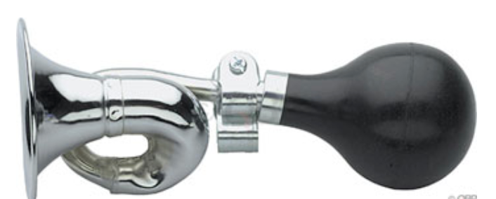 Dimension Bugle Horn: Chrome