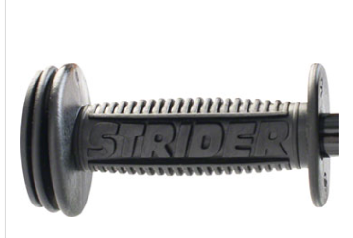 Strider 12.7mm Mini-Handlebar Grips: Black