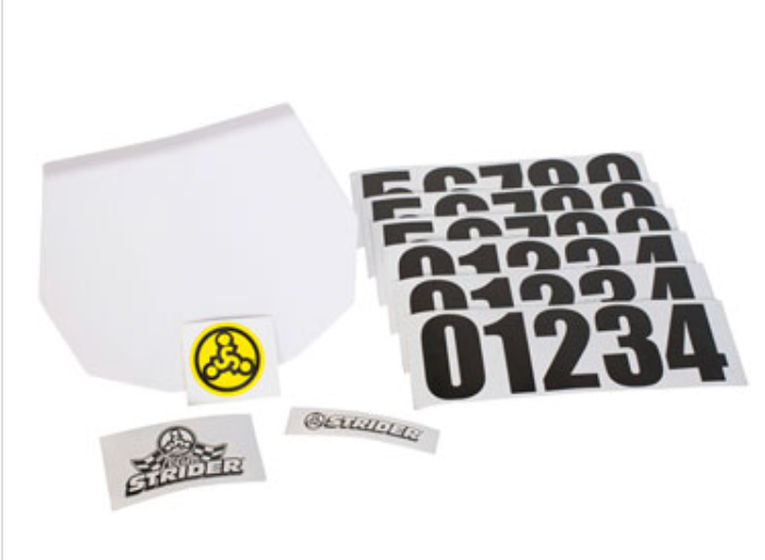 Strider Number Plate Kit