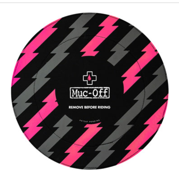Muc-Off Disc Brake Covers, Black/Pink