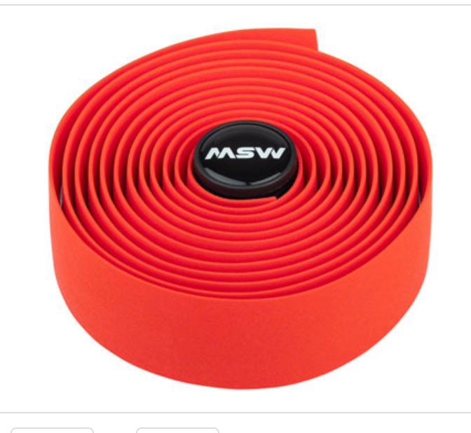 MSW EVA Bar Tape - HBT-100, Red