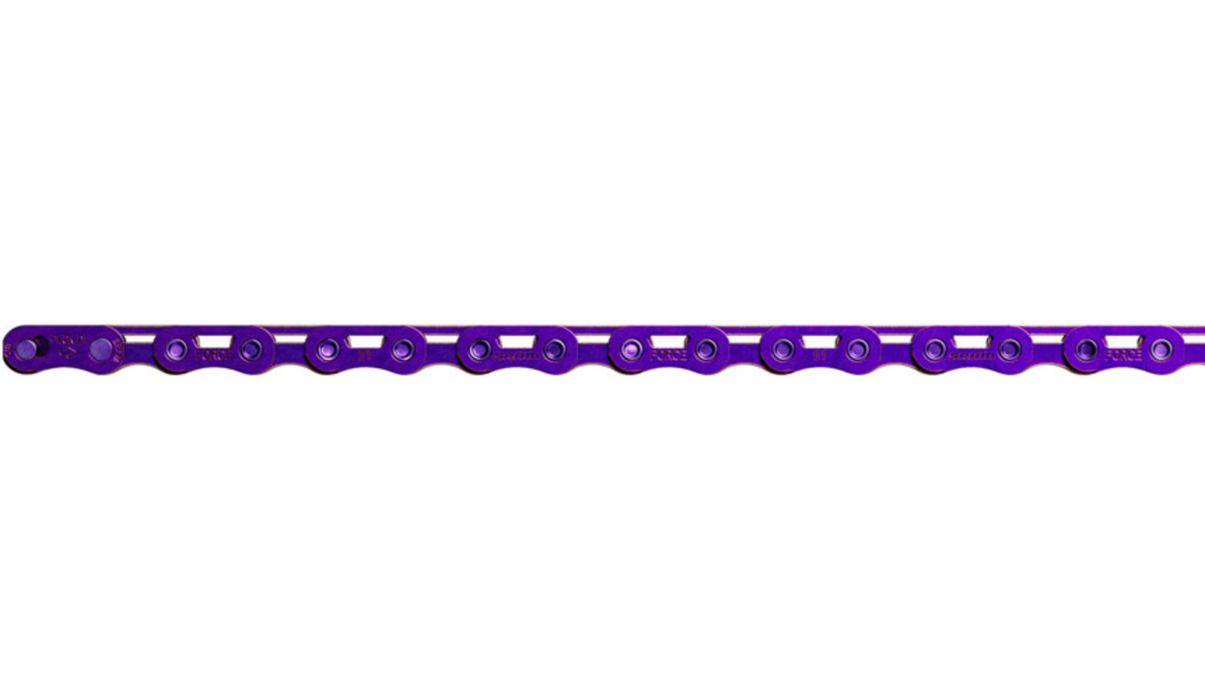 SRAM Force Flattop Chain - 12/13-Speed, 126 Links, PowerLock Connector, Purple, E1