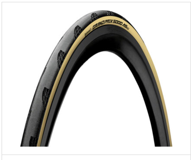Continental Grand Prix 5000 All Season TR Tire - 700 x 35, Tubeless, Folding, Black/Cream, BlackChili, Vectran Breaker, LazerGrip
