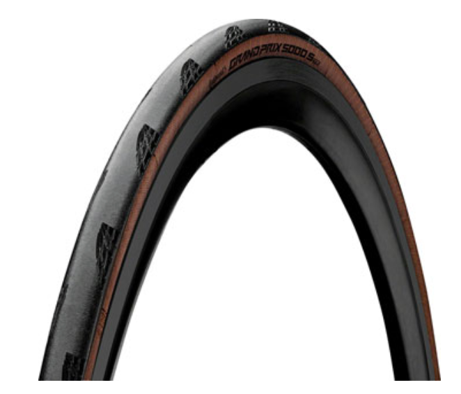 Continental Grand Prix 5000 S TR Tire - 700 x 28, Tubeless, Folding, Black/Transparent, BlackChili, Vectran Breaker, LazerGrip, ACT