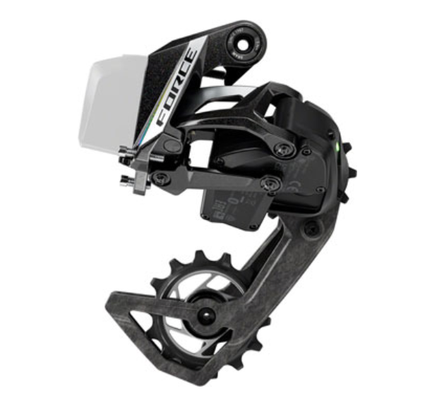 SRAM Force AXS Rear Derailleur - 12-Speed, 36t Max, (Battery Not Included), Carbon Cage, Black, E1
