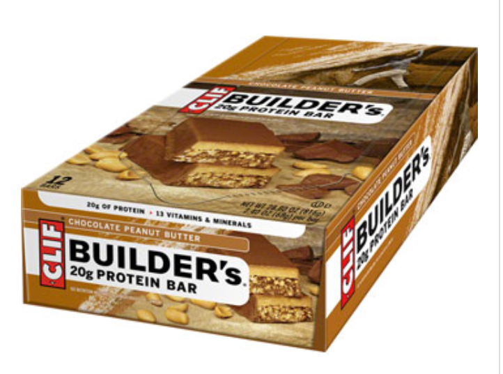Clif Builder's Bar: Chocolate Peanut Butter Box of 12