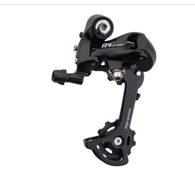 microSHIFT R9 Drop Bar Brake/Shift Lever Set - 2 x 9-Speed, Shimano Compatible, Black