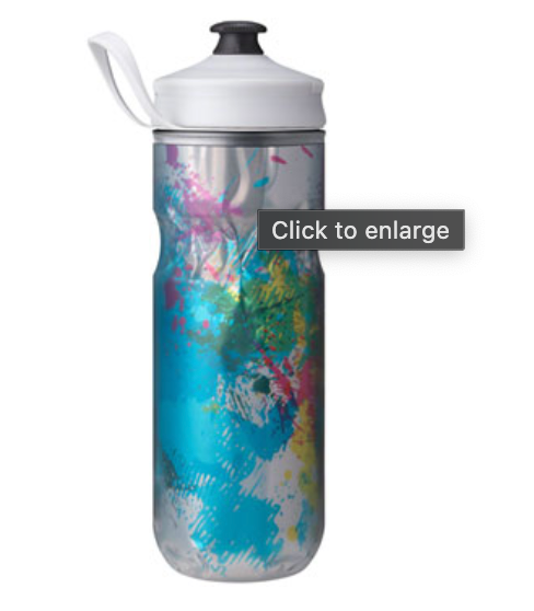 Hydrapak Polar Sport Pulse Insulated Water Bottle - 20oz, Purple