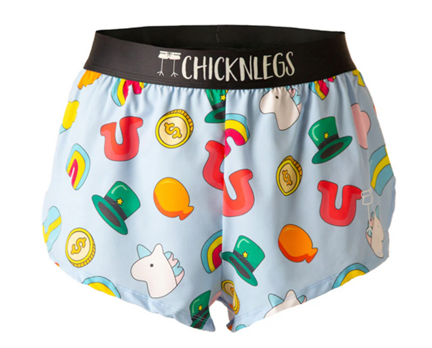 ChicknLegs Women's 1.5'' Split Shorts