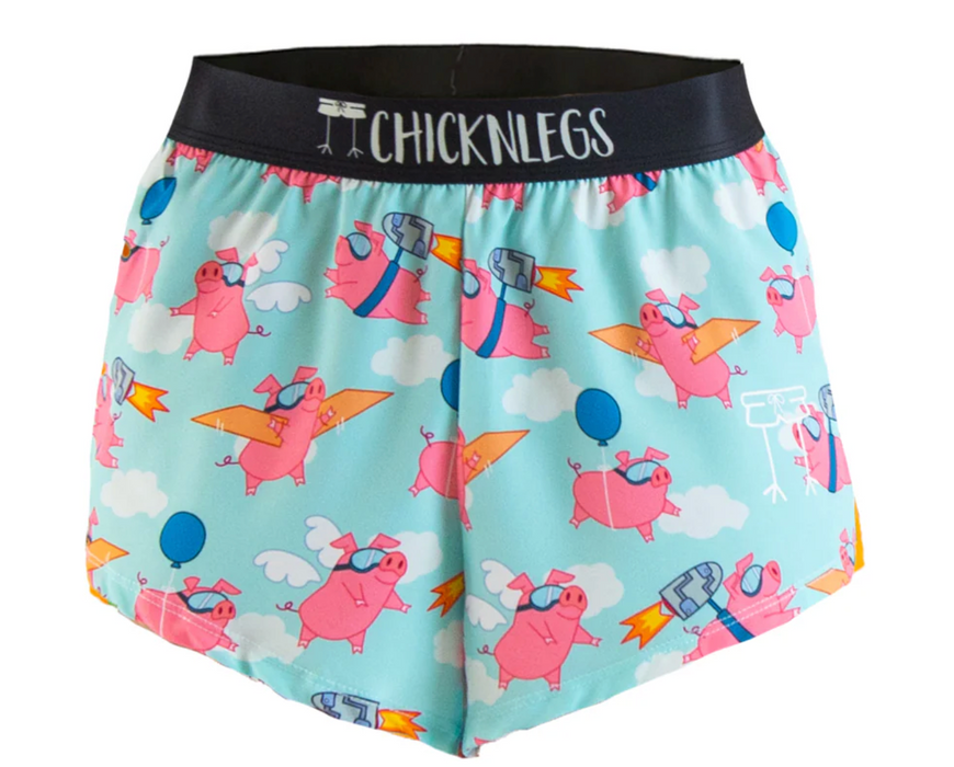 ChicknLegs Women's 1.5'' Split Shorts