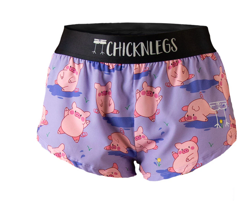 ChicknLegs Women's 1.5'' Split Shorts