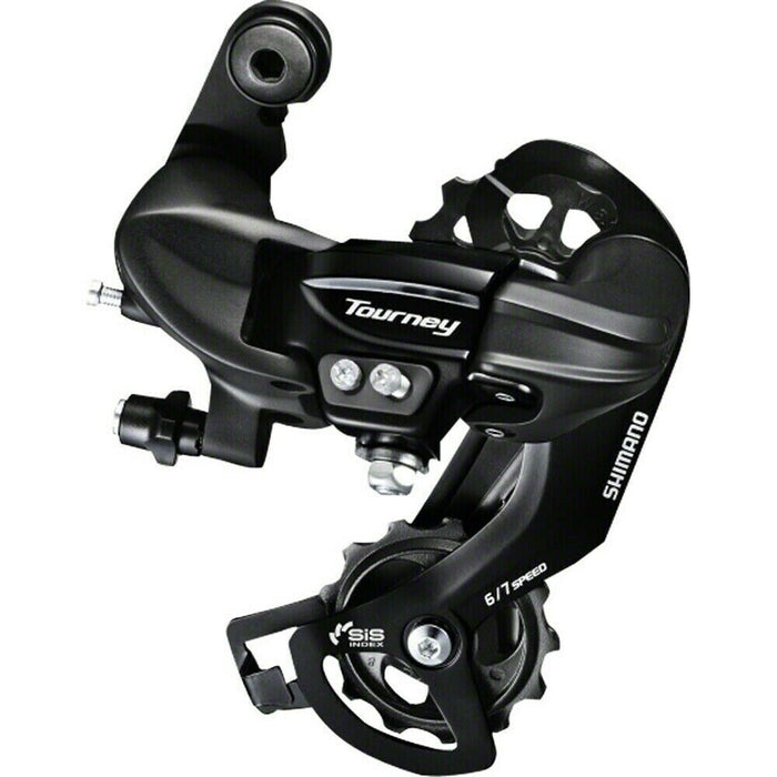 Shimano Tourney RD-TY300-SGS Rear Derailleur - 6,7 Speed, Long Cage, Black, Shimano Rear Direct Mount